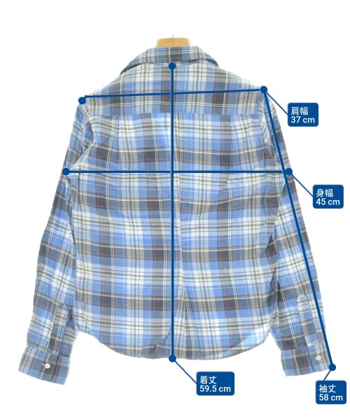 Frank&Eileen（フランクアンドアイリーン）カジュアルシャツ 青 サイズ:XS レディース/2200631150046