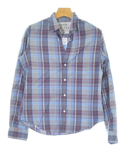 Frank&Eileen(フランクアンドアイリーン)カジュアルシャツ 青 サイズ:XS/2200631150053