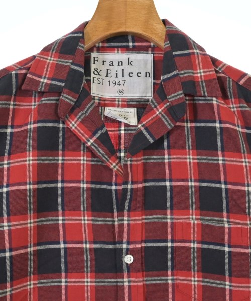 Frank&Eileen（フランクアンドアイリーン）カジュアルシャツ 赤 サイズ:XS レディース/2200631150435