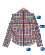 Frank&Eileen（フランクアンドアイリーン）カジュアルシャツ 赤 サイズ:XS レディース/2200631150442