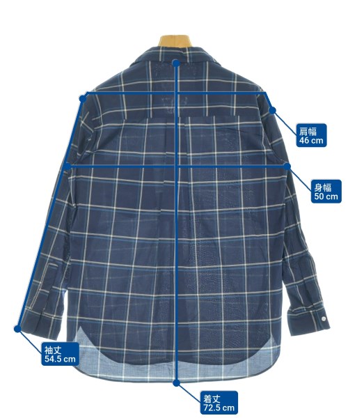 Frank&Eileen（フランクアンドアイリーン）カジュアルシャツ 紺 サイズ:XS レディース/2200631150473