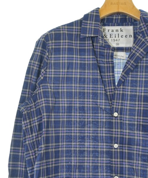 Frank&Eileen（フランクアンドアイリーン）カジュアルシャツ 紺 サイズ:XS レディース/2200631150480