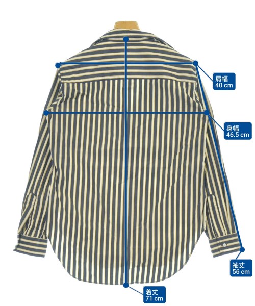 Frank&Eileen（フランクアンドアイリーン）カジュアルシャツ 紺 サイズ:XS レディース/2200631150589