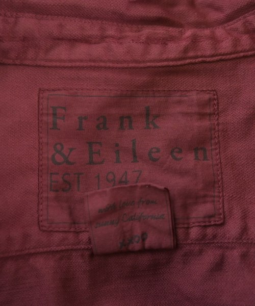 Frank&Eileen（フランクアンドアイリーン）カジュアルシャツ 赤 サイズ:XS レディース/2200631150596