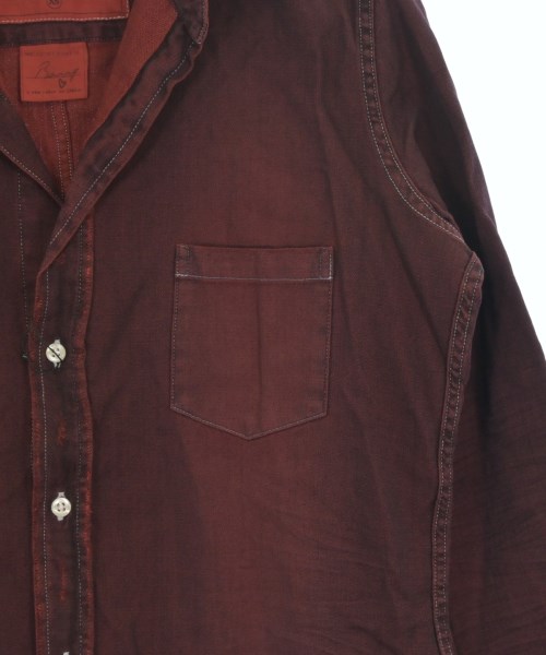 Frank&Eileen（フランクアンドアイリーン）カジュアルシャツ 赤 サイズ:XS レディース/2200631150718