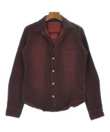Frank&Eileen（フランクアンドアイリーン）カジュアルシャツ 赤 サイズ:XS レディース/2200631150718