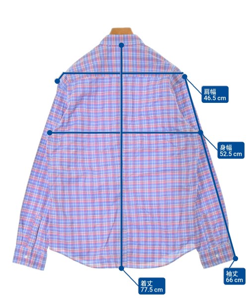 Frank&Eileen（フランクアンドアイリーン）カジュアルシャツ 青 サイズ:L メンズ/2200631156567