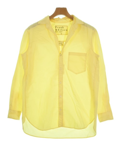 Frank&Eileen(フランクアンドアイリーン)カジュアルシャツ 黄 サイズ:S/2200631156598