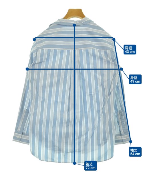 Frank&Eileen（フランクアンドアイリーン）カジュアルシャツ 青 サイズ:XS レディース/2200631156611