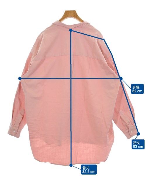 Frank&Eileen（フランクアンドアイリーン）カジュアルシャツ ピンク サイズ:S レディース/2200631156901