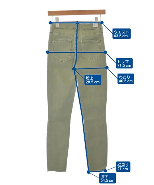 Frank&Eileen（フランクアンドアイリーン）デニムパンツ 緑 サイズ:25(S位) レディース/2200631160724