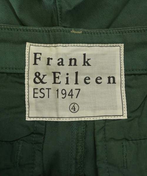 Frank&Eileen（フランクアンドアイリーン）クロップドパンツ 緑 サイズ:4(XL位) レディース/2200631161448