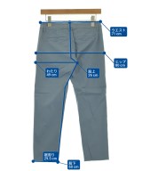 Frank&Eileen（フランクアンドアイリーン）クロップドパンツ 青 サイズ:0(XS位) レディース/2200631161455