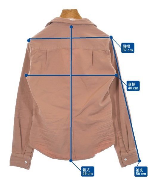 Frank&Eileen（フランクアンドアイリーン）カジュアルシャツ ピンク サイズ:XS レディース/2200631161929