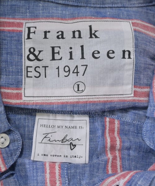 Frank&Eileen（フランクアンドアイリーン）カジュアルシャツ 青 サイズ:L メンズ/2200631162407