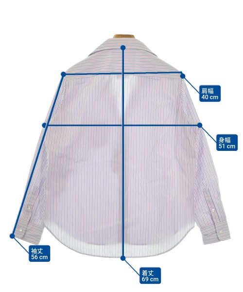 Frank&Eileen（フランクアンドアイリーン）カジュアルシャツ 紫 サイズ:XS レディース/2200631162964