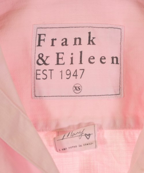 Frank&Eileen（フランクアンドアイリーン）シャツワンピース ピンク サイズ:XS レディース/2200631163176