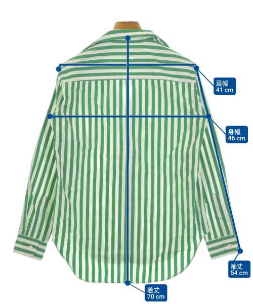 Frank&Eileen（フランクアンドアイリーン）カジュアルシャツ 緑 サイズ:XS レディース/2200631163183