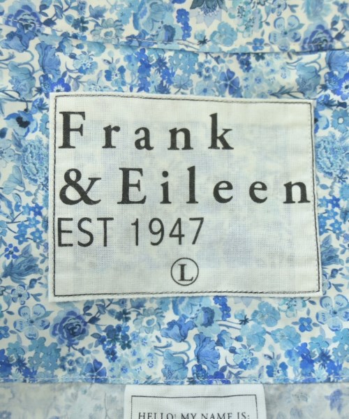 Frank&Eileen（フランクアンドアイリーン）カジュアルシャツ 青 サイズ:L メンズ/2200631163428