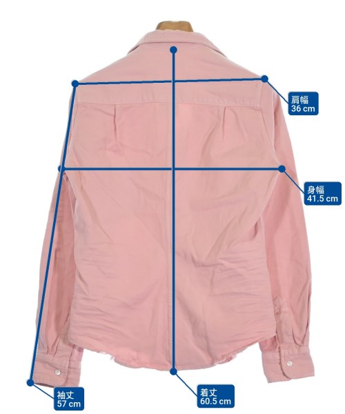 Frank&Eileen（フランクアンドアイリーン）カジュアルシャツ ピンク サイズ:XS レディース/2200631163442