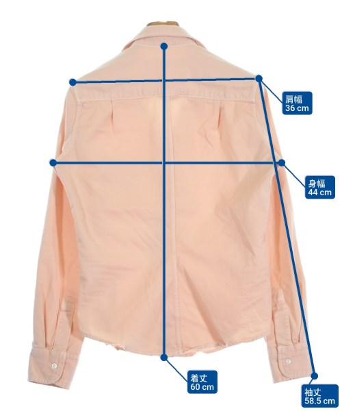 Frank&Eileen（フランクアンドアイリーン）カジュアルシャツ ピンク サイズ:XS レディース/2200631163466