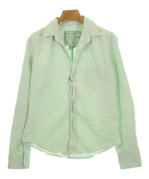 Frank&Eileen(フランクアンドアイリーン)カジュアルシャツ 緑 サイズ:XS/2200631163534