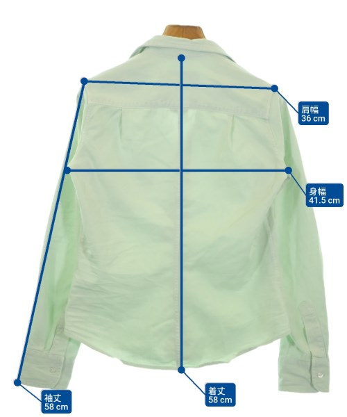 Frank&Eileen（フランクアンドアイリーン）カジュアルシャツ 緑 サイズ:XS レディース/2200631163534