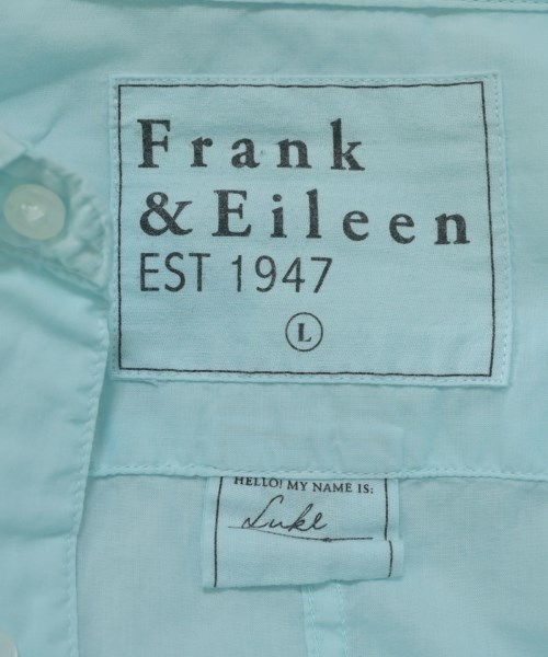 Frank&Eileen（フランクアンドアイリーン）カジュアルシャツ 青 サイズ:L メンズ/2200631163848