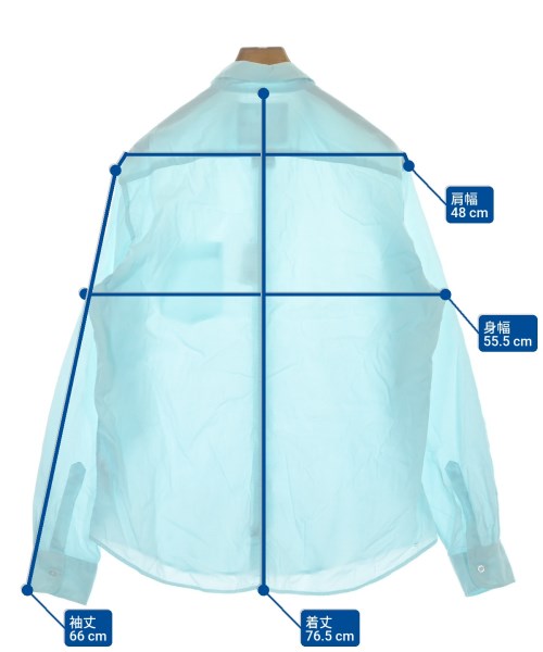 Frank&Eileen（フランクアンドアイリーン）カジュアルシャツ 青 サイズ:L メンズ/2200631163848