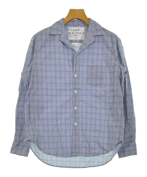 Frank&Eileen(フランクアンドアイリーン)カジュアルシャツ 青 サイズ:XS/2200631163886