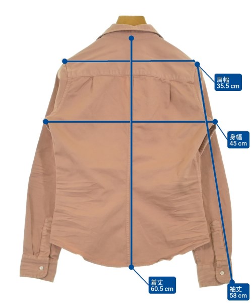 Frank&Eileen（フランクアンドアイリーン）カジュアルシャツ オレンジ サイズ:XS レディース/2200631163923