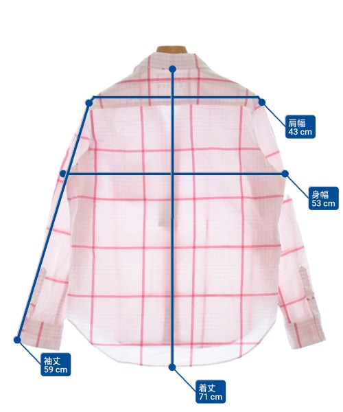 Frank&Eileen（フランクアンドアイリーン）カジュアルシャツ ピンク サイズ:XS レディース/2200631164869