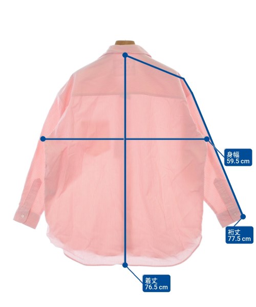 Frank&Eileen（フランクアンドアイリーン）カジュアルシャツ ピンク サイズ:XS レディース/2200631165231