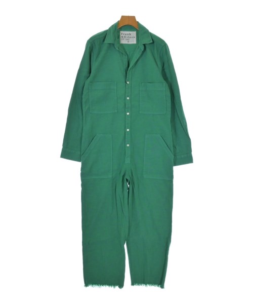 Frank&Eileen(フランクアンドアイリーン)オールインワン/サロペット 緑 サイズ:S/2200631166559