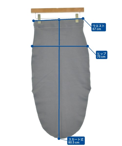 Frank&Eileen（フランクアンドアイリーン）ロング・マキシ丈スカート グレー サイズ:S レディース/2200631167167