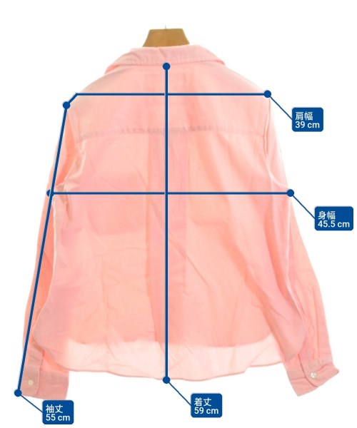 Frank&Eileen（フランクアンドアイリーン）カジュアルシャツ ピンク サイズ:XS レディース/2200631167242