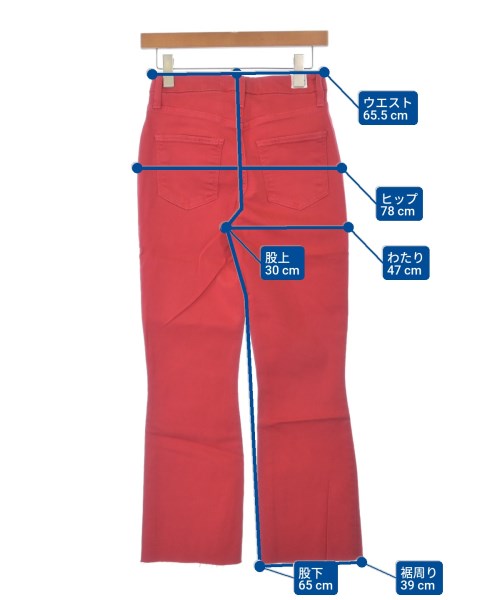 Frank&Eileen（フランクアンドアイリーン）デニムパンツ 赤 サイズ:25(S位) レディース/2200631167259