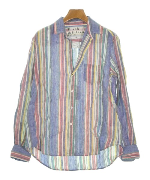 Frank&Eileen(フランクアンドアイリーン)カジュアルシャツ 青 サイズ:XS/2200631169987