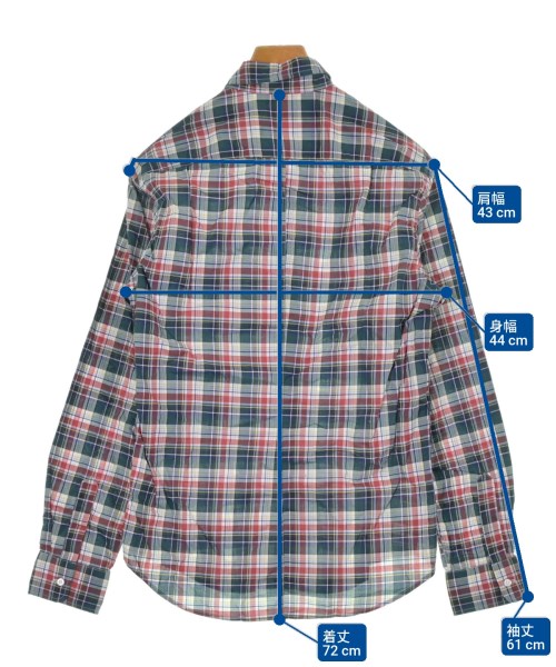 Frank&Eileen（フランクアンドアイリーン）カジュアルシャツ 緑 サイズ:XS メンズ/2200631169994