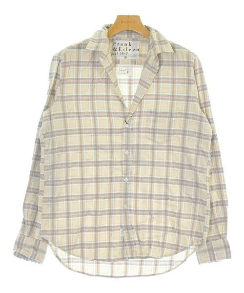 Frank&Eileen(フランクアンドアイリーン)カジュアルシャツ ベージュ サイズ:XS/2200631170495