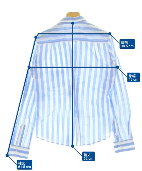 Frank&Eileen（フランクアンドアイリーン）カジュアルシャツ 青 サイズ:XS レディース/2200631170662