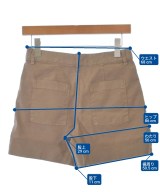 Frank&Eileen（フランクアンドアイリーン）ショートパンツ 茶 サイズ:00(XS位) レディース/2200631172628