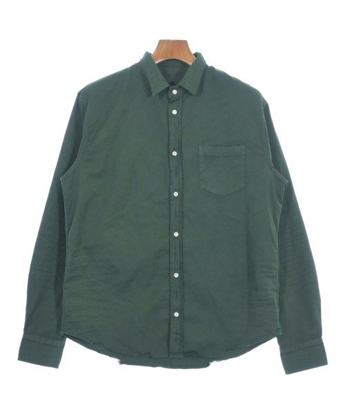 Frank&Eileen(フランクアンドアイリーン)カジュアルシャツ 緑 サイズ:S/2200631173441