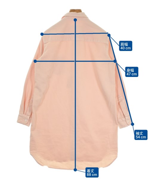 Frank&Eileen（フランクアンドアイリーン）カジュアルシャツ ピンク サイズ:XS レディース/2200631173816