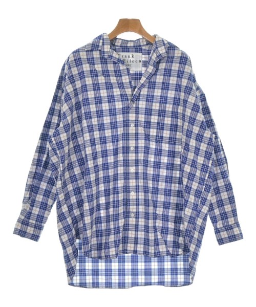 Frank&Eileen(フランクアンドアイリーン)カジュアルシャツ 紺 サイズ:XS/2200631173922