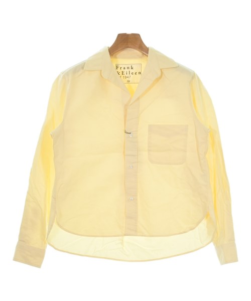 Frank&Eileen(フランクアンドアイリーン)カジュアルシャツ 黄 サイズ:XS/2200631173946
