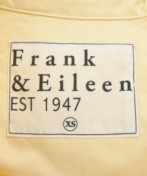 Frank&Eileen（フランクアンドアイリーン）カジュアルシャツ 黄 サイズ:XS レディース/2200631173946