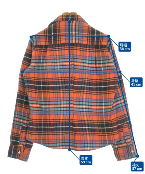 Frank&Eileen（フランクアンドアイリーン）カジュアルシャツ オレンジ サイズ:XS レディース/2200631174462