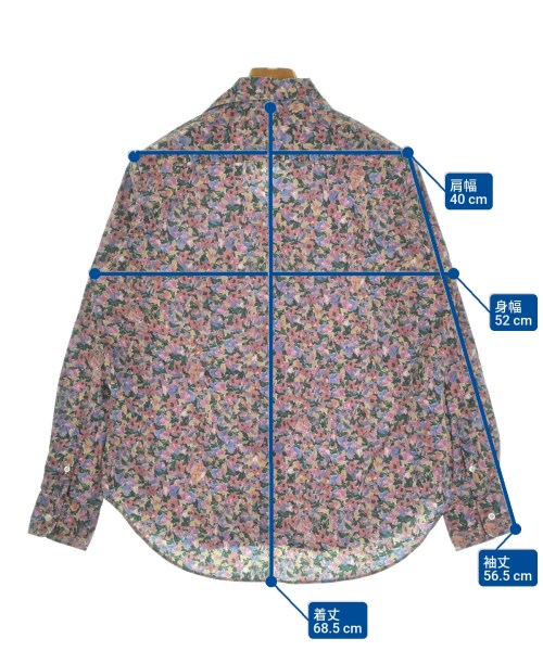 Frank&Eileen（フランクアンドアイリーン）カジュアルシャツ 赤 サイズ:XS レディース/2200631174776