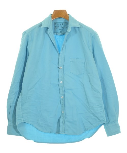 Frank&Eileen(フランクアンドアイリーン)カジュアルシャツ 青 サイズ:XS/2200631174851
